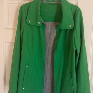 Calvin Klein Bright Green Lightweight rain coat